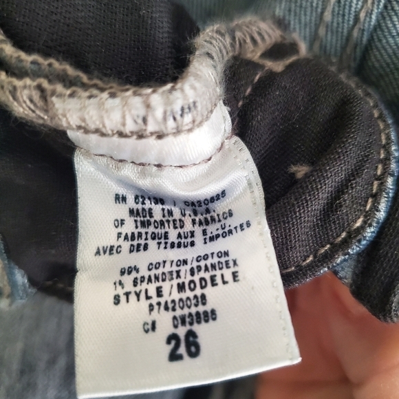 Marciano jeans metalic coated size 26 - Picture 6 of 6